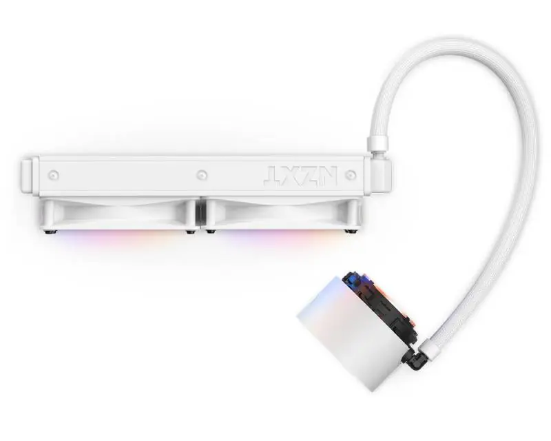 NZXT Kraken Elite 240 RGB vodeno hlađenje belo (RL-KR24E-W1) - Slika proizvoda 2