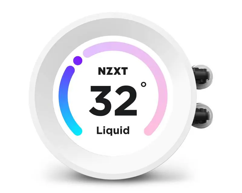 NZXT Kraken Elite 240 RGB vodeno hlađenje belo (RL-KR24E-W1) - Slika proizvoda 3