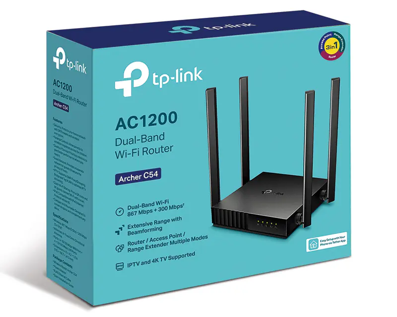 TP-LINK Archer C54 AC1200 bežični Dual band Wi-Fi ruter - Slika proizvoda 6