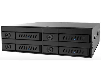 CHIEFTEC CMR-425 4 x 2.5 inča SATA crna fioka za hard disk - Glavna slika
