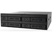 CHIEFTEC CMR-425 4 x 2.5 inča SATA crna fioka za hard disk 