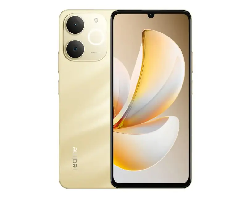 REALME RMX5313 Note 70T 4/256GB Beach Gold mobilni telefon - Glavna slika