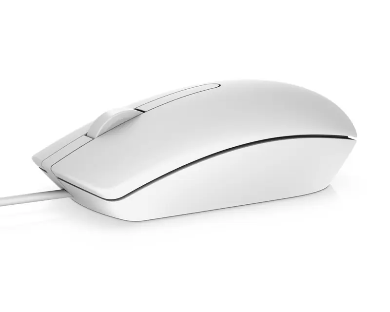 DELL MS116 USB Optical beli miš  - Slika proizvoda 3