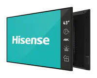 HISENSE 43 inča 43DM66D 4K UHD 500 nita Digital Signage Display - 24/7 Operation 