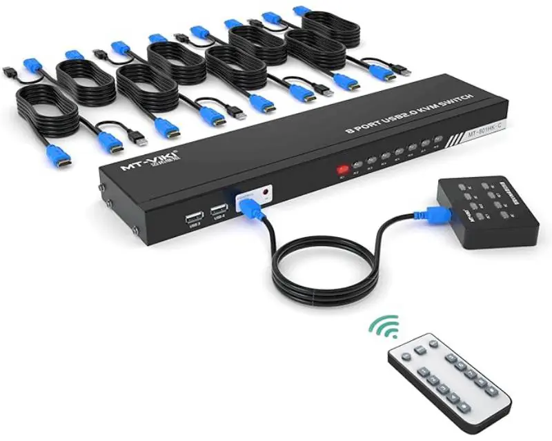 MT-Viki HDMI KVM Switch 8-port - Glavna slika