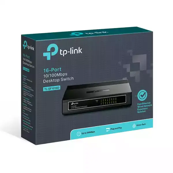 TP - LINK Svič 10/100 16-port TP-Link TL-SF1016D - Slika proizvoda 2