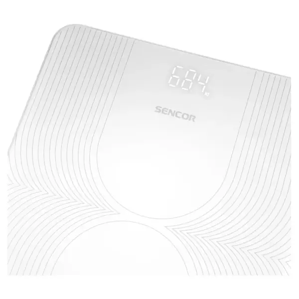 SENCOR Telesna vaga Sencor SBS 2475WH/LCD/bela - Slika proizvoda 2