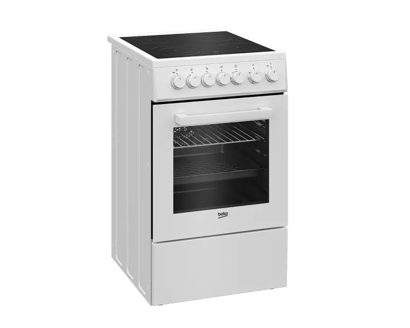 BEKO FSE 57110 GW električni šporet - Slika proizvoda 2