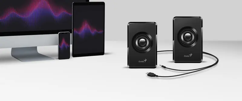 GENIUS SP-U125 USB crni zvučnici - Slika proizvoda 4
