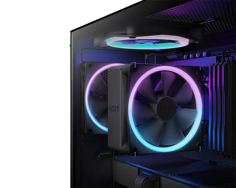 NZXT T120 RGB procesorski hladnjak crni (RC-TR120-B1) - Slika proizvoda 5