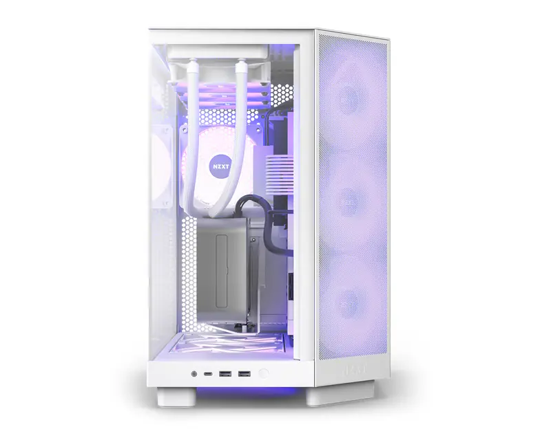 NZXT H6 Flow RGB kućište belo (CC-H61FW-R1)  - Slika proizvoda 4