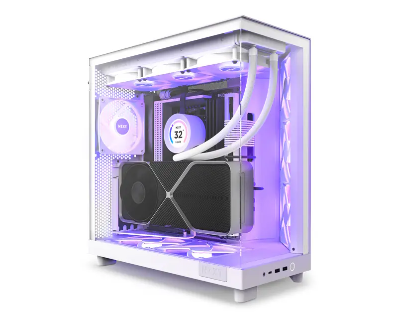 NZXT H6 Flow RGB kućište belo (CC-H61FW-R1)  - Slika proizvoda 5