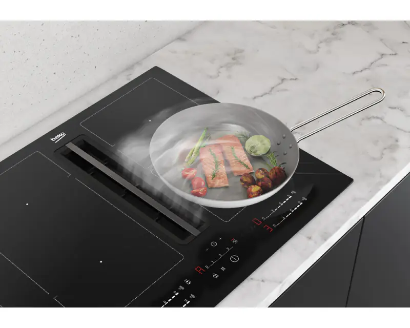 BEKO HIXI 64700 UF indukciona ugradna ploča sa ugrađenim aspiratorom - Slika proizvoda 5