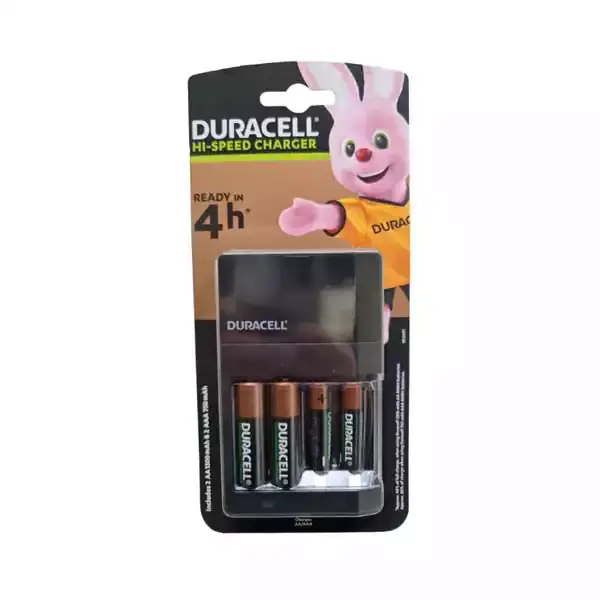 DURACELL Punjač sa baterijama 2xAA+2xAAA Duracell CEF14 - Glavna slika