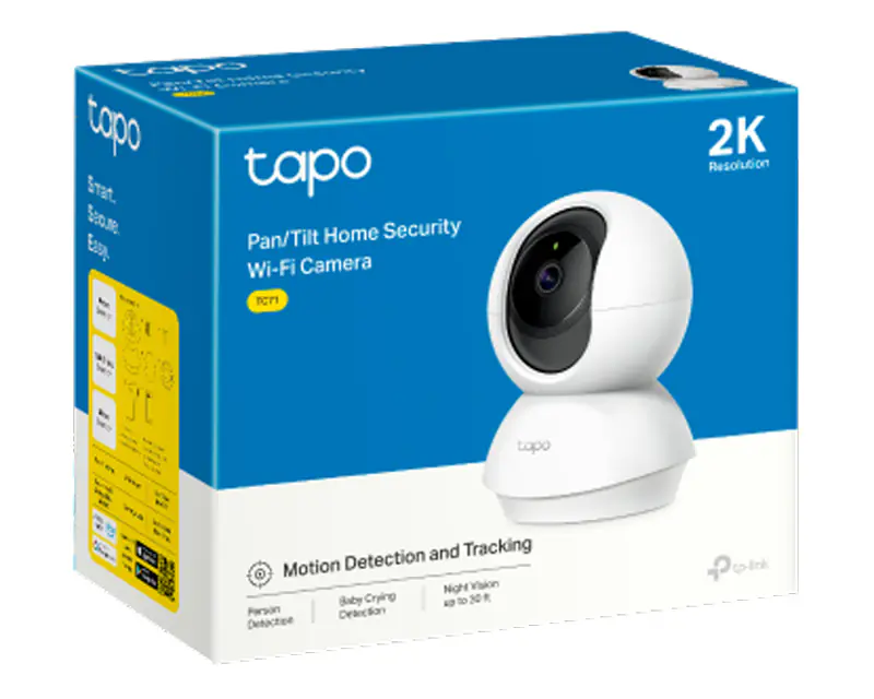 TP-LINK_ TC71 4MP Pan/Tilt Home Security WiFi kamera - Slika proizvoda 3