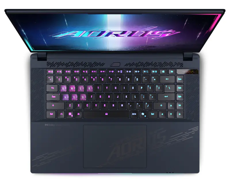 GIGABYTE AORUS MASTER 16 BZH 16 inch QHD+ OLED 240Hz 500nits Core Ultra 9 275HX 64GB 2TB SSD GeForce RTX 5090 24GB RGB Backlit Win11Pro gaming laptop - Slika proizvoda 5