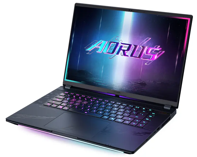 GIGABYTE AORUS MASTER 16 BZH 16 inch QHD+ OLED 240Hz 500nits Core Ultra 9 275HX 64GB 2TB SSD GeForce RTX 5090 24GB RGB Backlit Win11Pro gaming laptop - Slika proizvoda 7