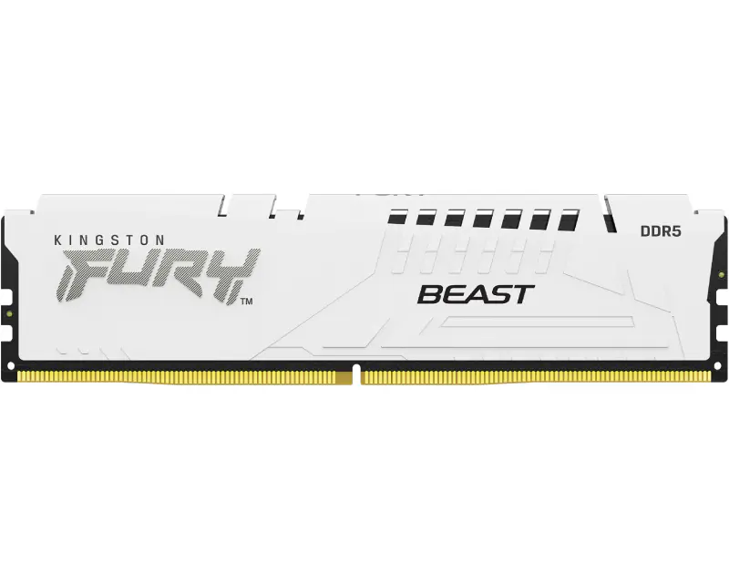 KINGSTON DIMM DDR5 16GB 5200MT/s KF552C40BW-16 Fury Beast White XMP - Glavna slika