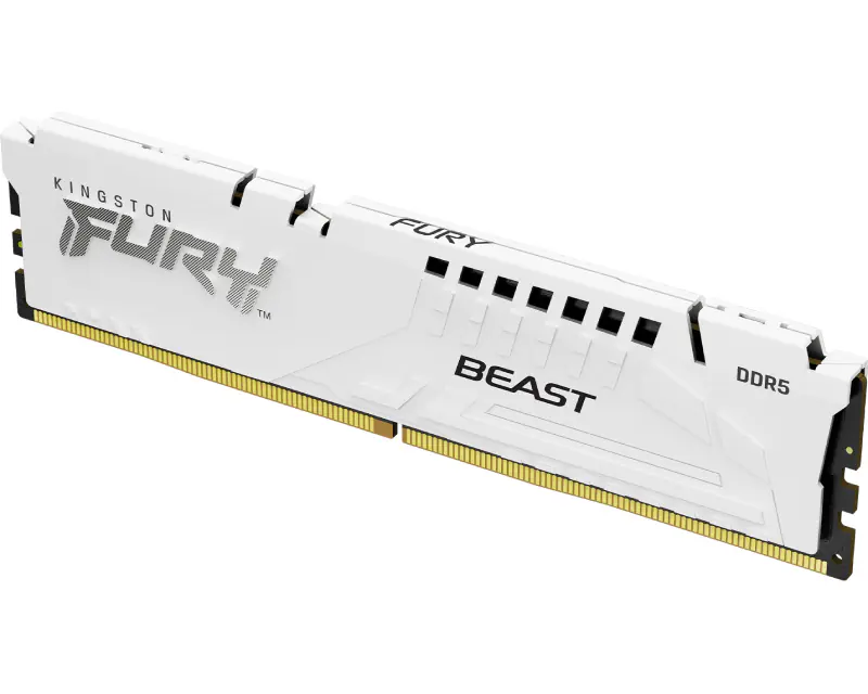 KINGSTON DIMM DDR5 16GB 5200MT/s KF552C40BW-16 Fury Beast White XMP - Slika proizvoda 2
