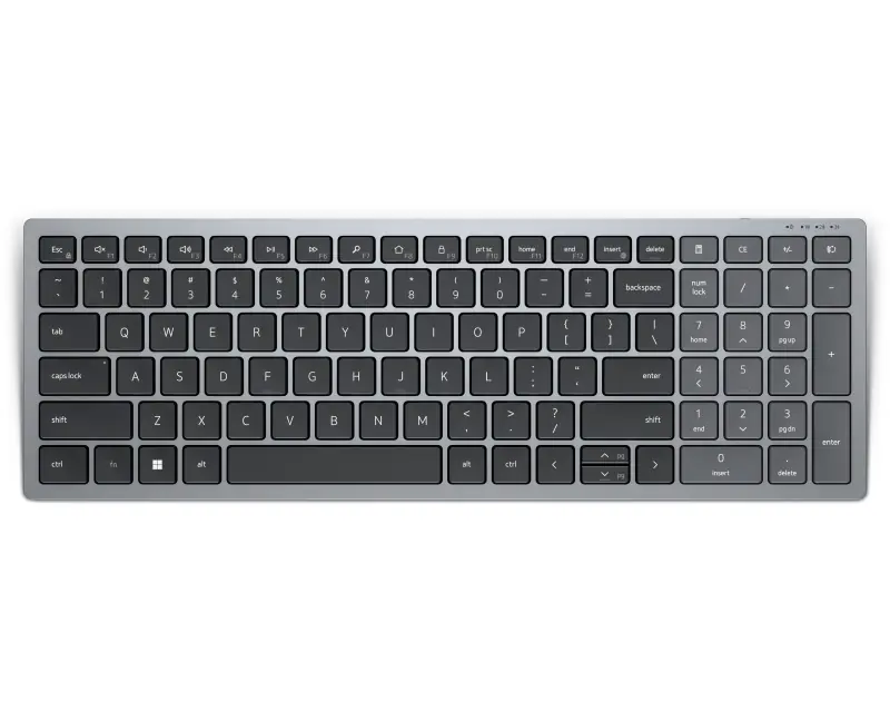 DELL KB740 Pro Plus Compact Multi-device US wireless tastatura siva - Slika proizvoda 2
