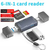 KETTZ USB 3.0 čitač kartica Kettz KT-CR61 TF+SD - Thumbnail 2