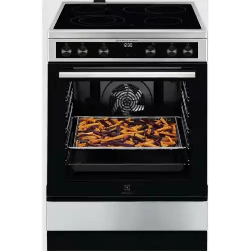 ELECTROLUX Električni šporet Electrolux LKR66021MX širina 60cm/keramička ploča - Glavna slika
