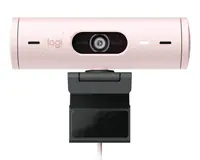 LOGITECH Brio 500 Full HD Webcam roza  - Thumbnail 3