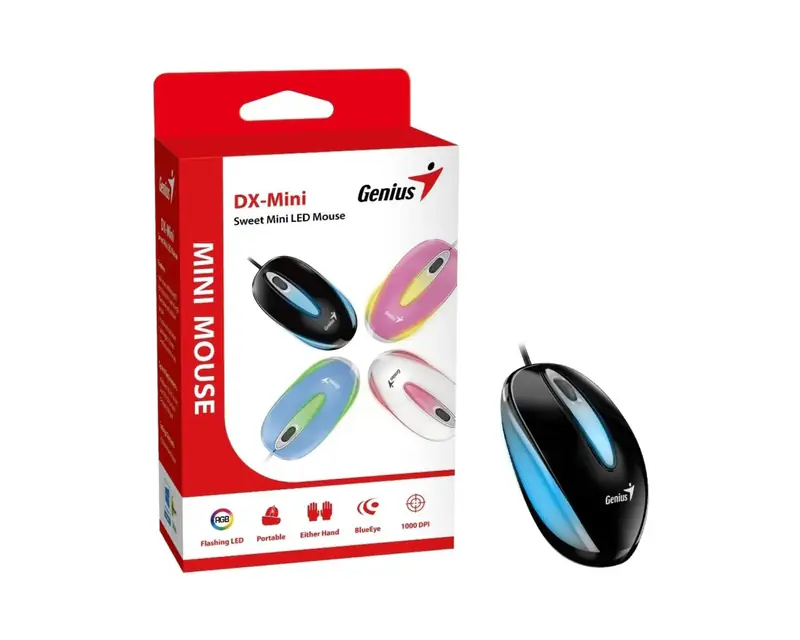GENIUS DX-Mini USB crni miš - Slika proizvoda 2