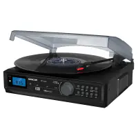SENCOR Gramofon SENCOR STT 212U USB/SD/FM/BT crna