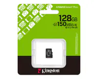 KINGSTON Memorijska kartica U1 V10 SDXC 128GB Canvas Select Plus G3 150R A1 SDCS3/128GBSP 