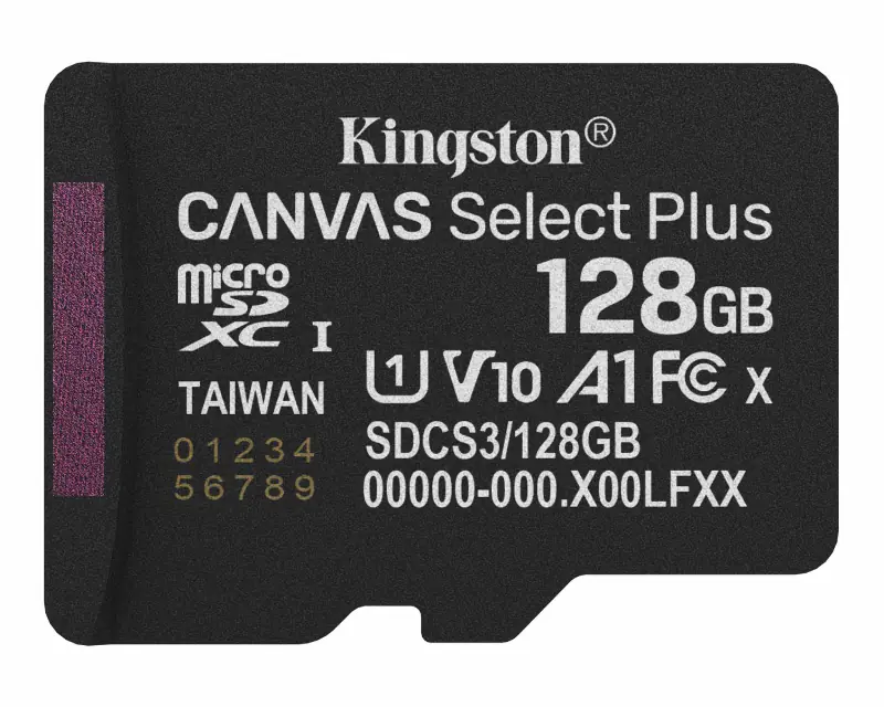 KINGSTON Memorijska kartica U1 V10 SDXC 128GB Canvas Select Plus G3 150R A1 SDCS3/128GBSP  - Slika proizvoda 2