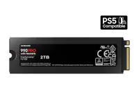 SAMSUNG 2TB M.2 NVMe MZ-V9P2T0CW 990 Pro Series Heatsink SSD  - Thumbnail 2