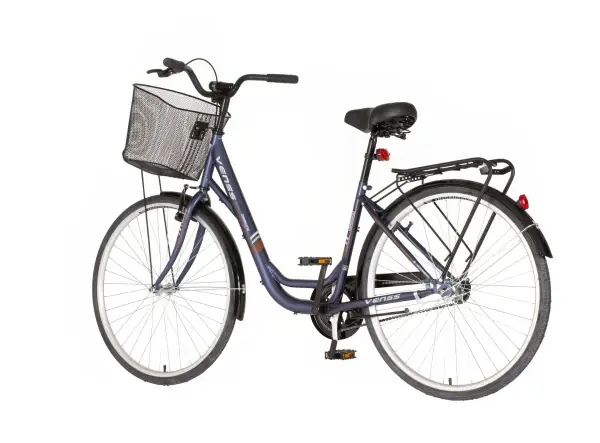 VENNSINI Bicikla city Vennsini diamante 26/V-BRAKE/6 brzina/sa korpom/plava - Slika proizvoda 2