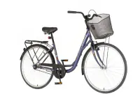 VENNSINI Bicikla city Vennsini diamante 26/V-BRAKE/6 brzina/sa korpom/plava - Thumbnail 4