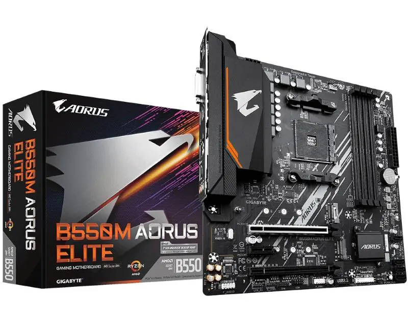 GIGABYTE B550M AORUS ELITE rev. 1.x matična ploča - Glavna slika