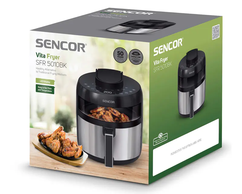 SENCOR SFR 5010BK friteza na vruć vazduh  - Slika proizvoda 8