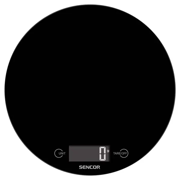 SENCOR Kuhinjska vaga Sencor SKS 5330/crna/do 5kg - Glavna slika