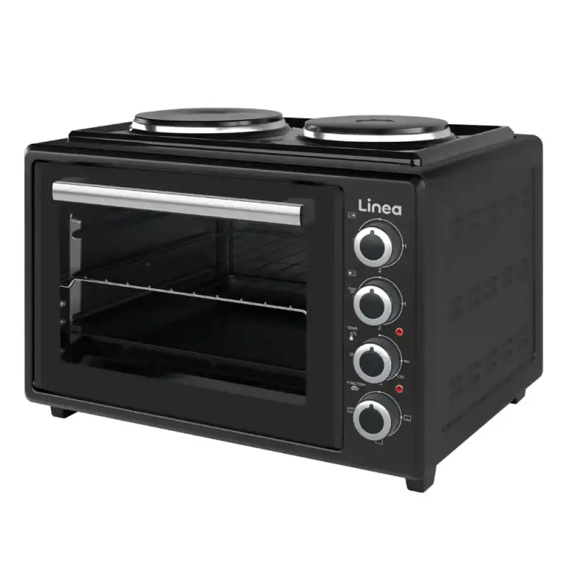 LINEA Električni šporet stoni mini Linea LMO35-0612 širina 50cm/2x strujna ringla - Slika proizvoda 2