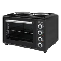 LINEA Električni šporet stoni mini Linea LMO35-0612 širina 50cm/2x strujna ringla - Thumbnail 2