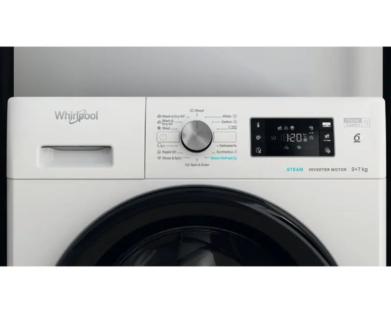 WHIRLPOOL FFWDB 976258 Inverter mašina za pranje i sušenje veša  - Slika proizvoda 6