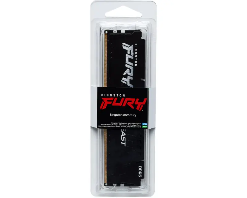 KINGSTON DIMM DDR5 16GB 5600MT/s KF556C36BBE-16 Fury Beast Black EXPO  - Slika proizvoda 3