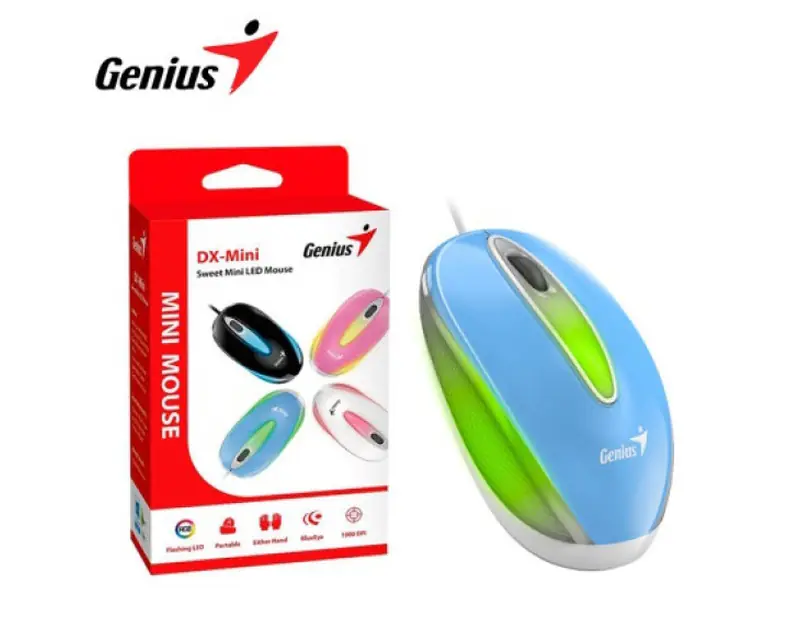 GENIUS DX-Mini USB plavi miš  - Slika proizvoda 2
