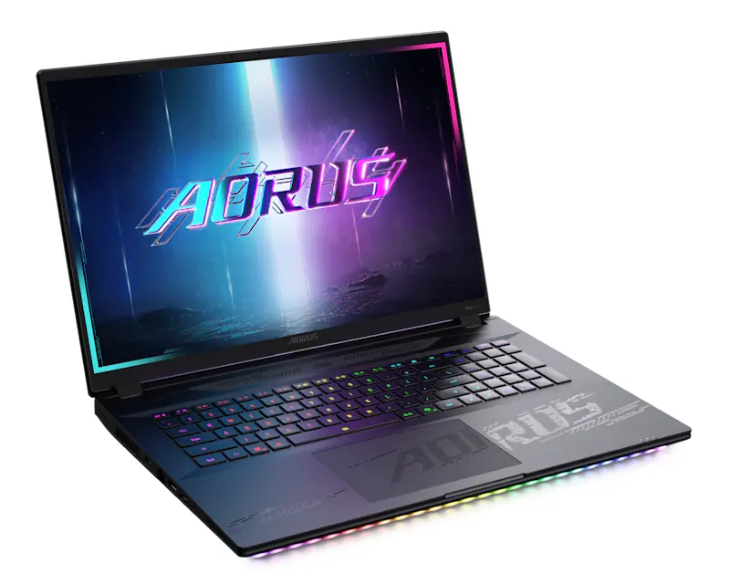 GIGABYTE AORUS MASTER 18 BYH 18 inch QHD+ 240Hz 1200nits Core Ultra 9 275HX 64GB 2TB SSD GeForce RTX 5080 16GB RGB Backlit Win11Pro gaming laptop - Slika proizvoda 7