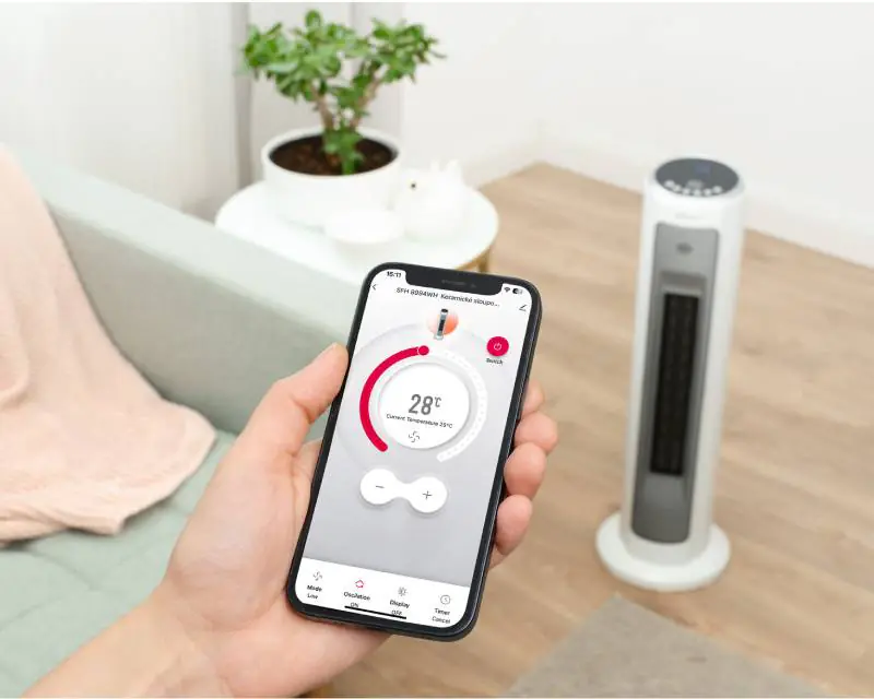 SENCOR SFH 8994WH PTC keramička stubna grejalica - Slika proizvoda 9