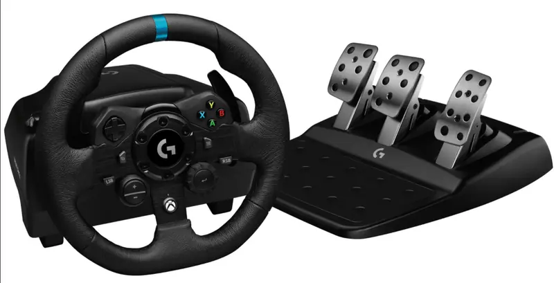 LOGITECH Logitech G923 Trueforce Gaming Racing Wheel + Logitech Shifter - Slika proizvoda 2