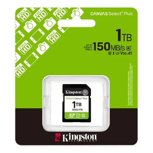 KINGSTON SD Card 1TB Kingston SDS3/1TB class 10 150MBs - Slika proizvoda 2