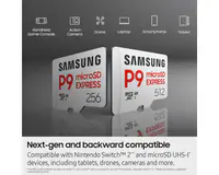 SAMSUNG Memorijska kartica P9 Express MicroSDXC Card 256GB MB-MK256T  - Thumbnail 4