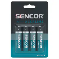SENCOR Baterija Sencor LR06 AA 4BP Alkalna 4/1
