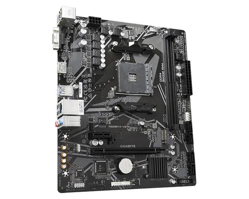 GIGABYTE A520M K V2 rev. 1.x matična ploča - Slika proizvoda 3