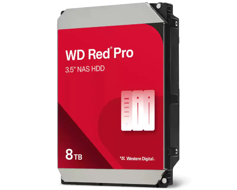 WD 8TB 3.5 inča SATA III 256MB 7.200 WD8005FFBX Red Pro hard disk - Glavna slika